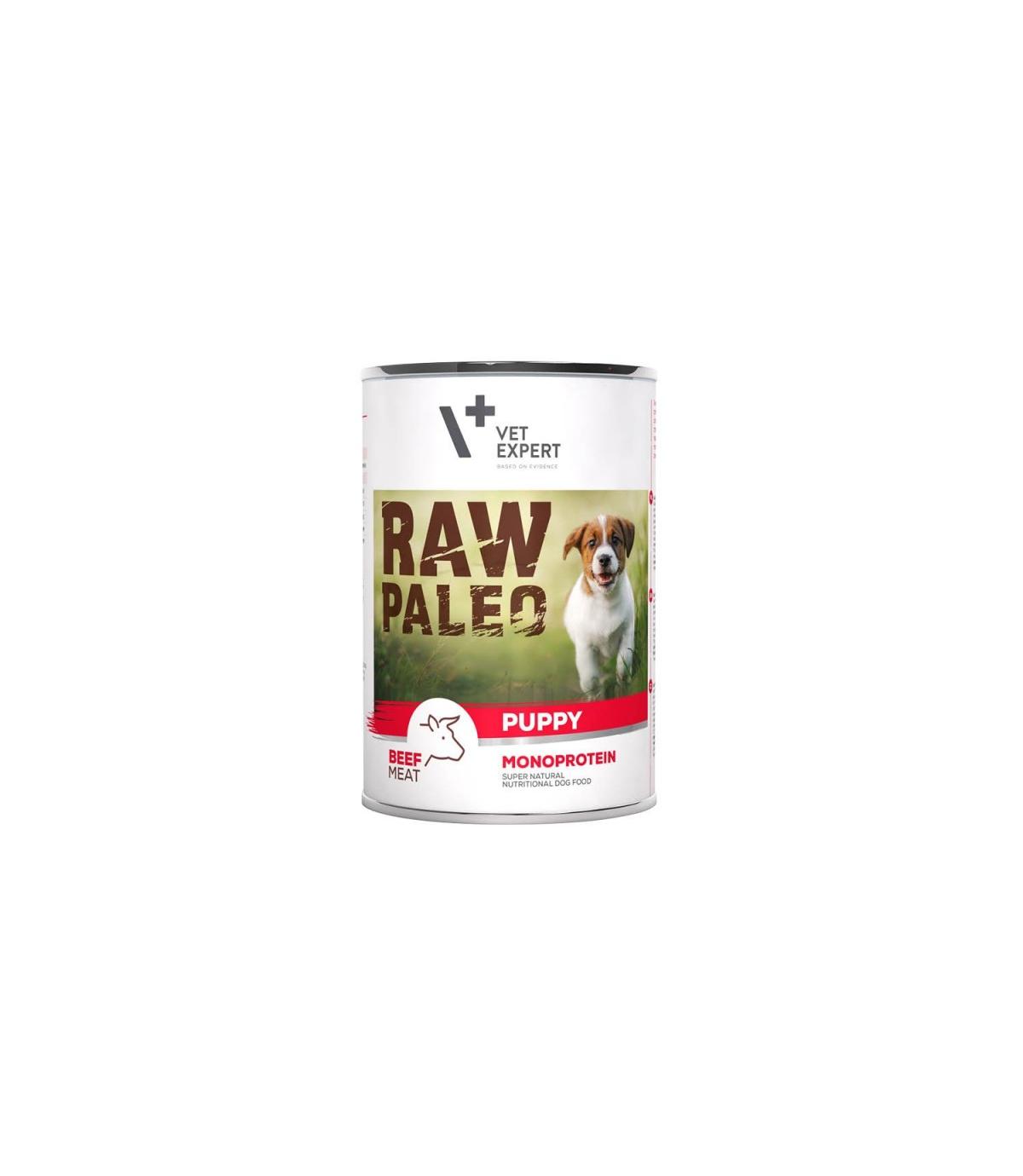 Raw Paleo Dog Puppy Beef 400g
