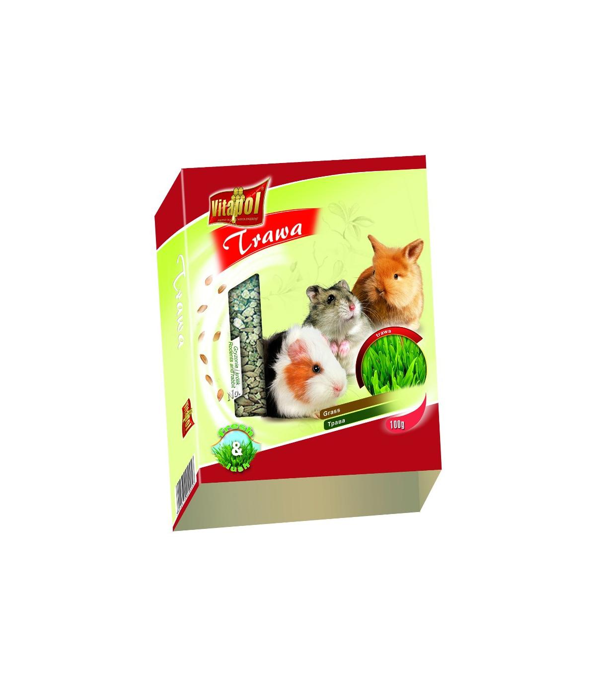 Trawa dla gryzoni - 100g