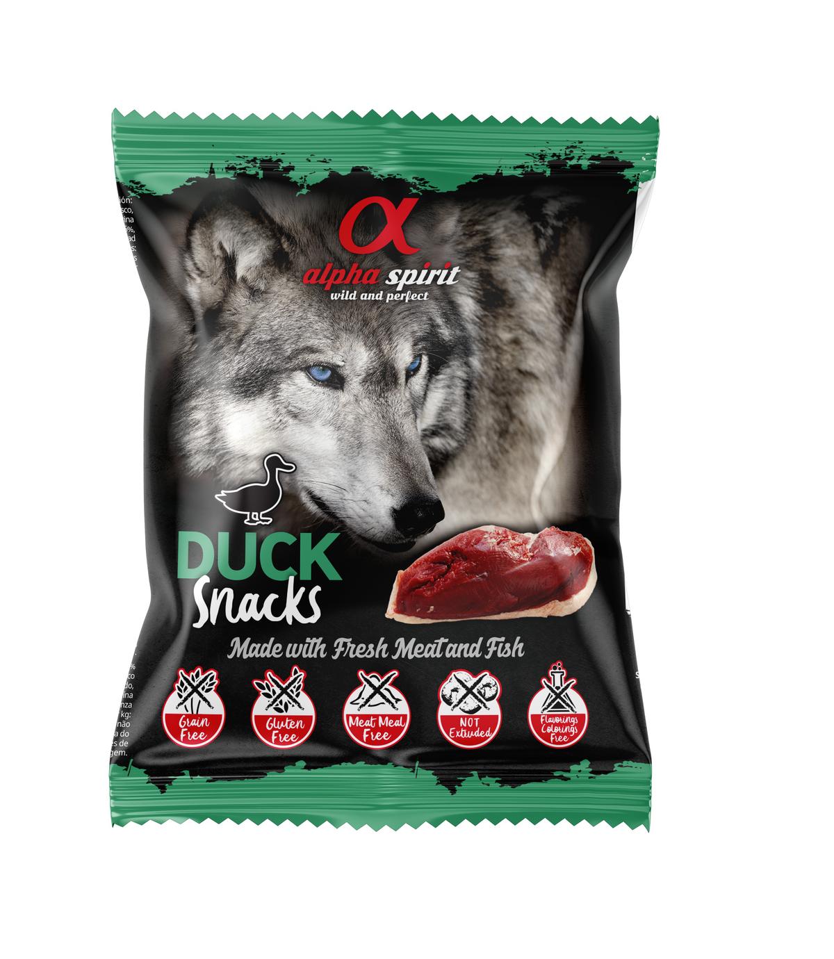 Alpha Spirit Duck Snacks 50g