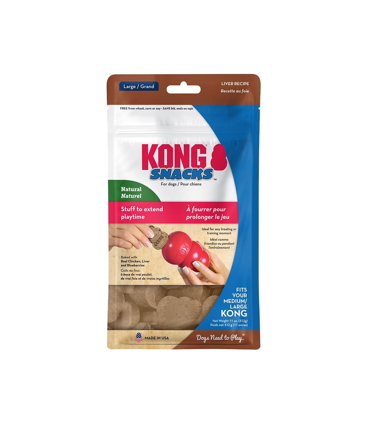 Snacks Liver L 300g Kong