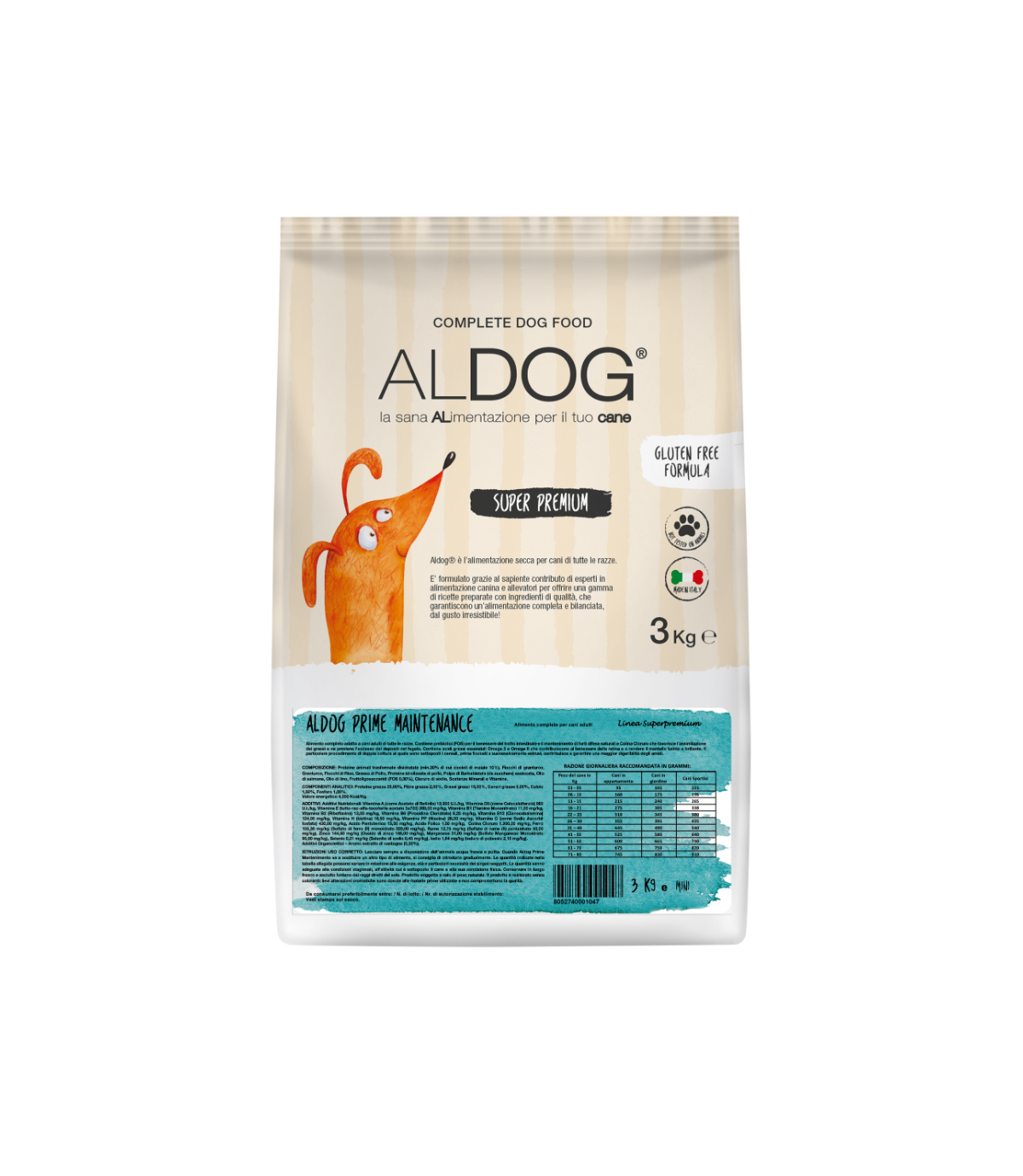 Aldog Maintenance Mini 3kg