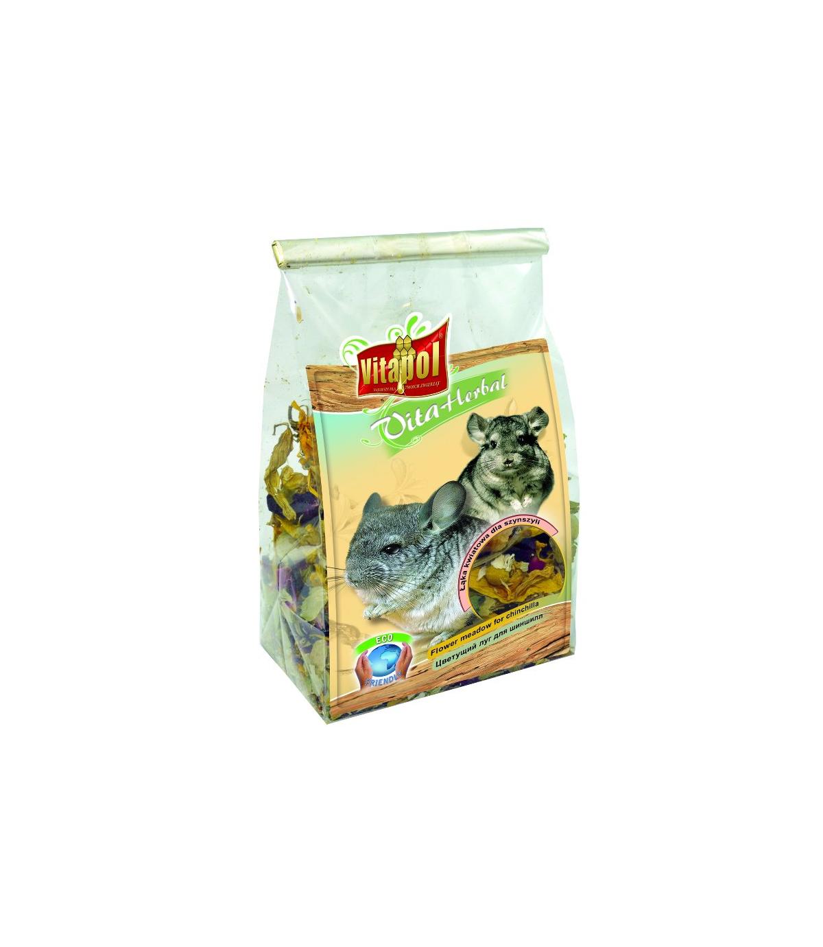 Łąka kwiatowa dla szynszyli - 30g