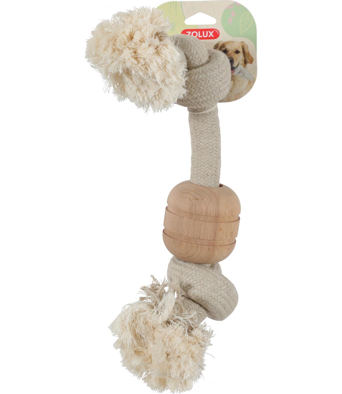 Sznur Wild Mix Giant z drewnianym krążkiem