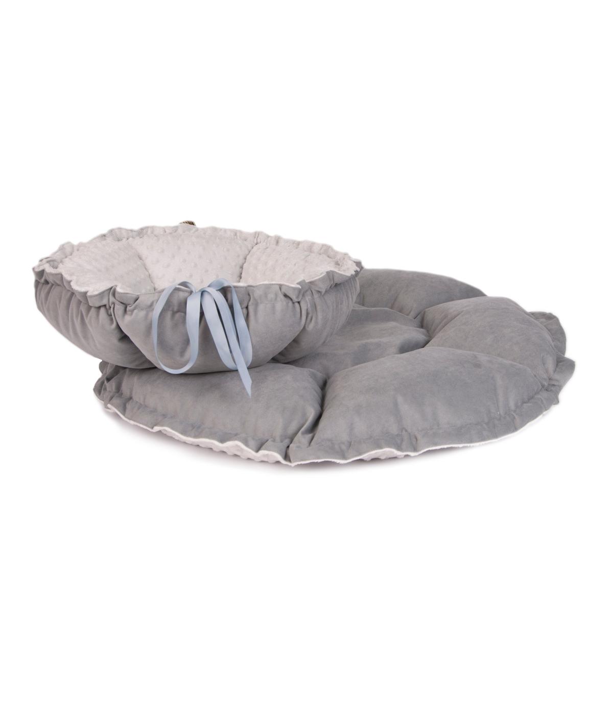 Velvet Legowisko Daisy szare - 65cm