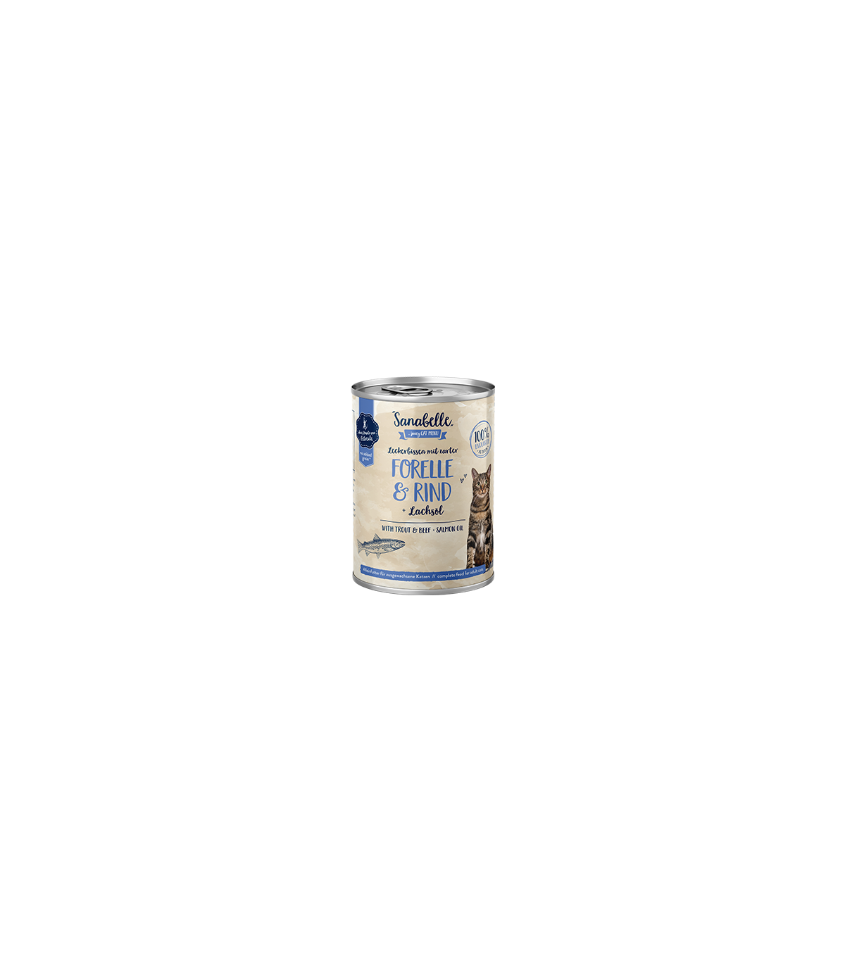 Sanabelle Adult with tender Trout & Beef 400g