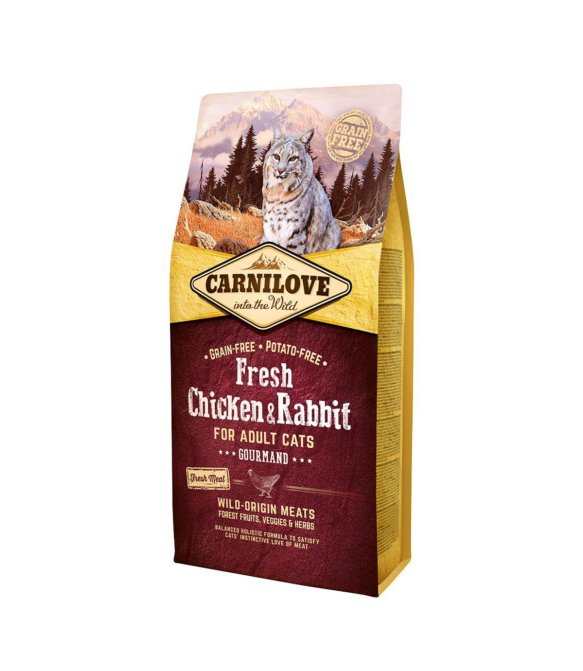 Carnilove Fresh Chicken & Rabbit for Adult 6kg