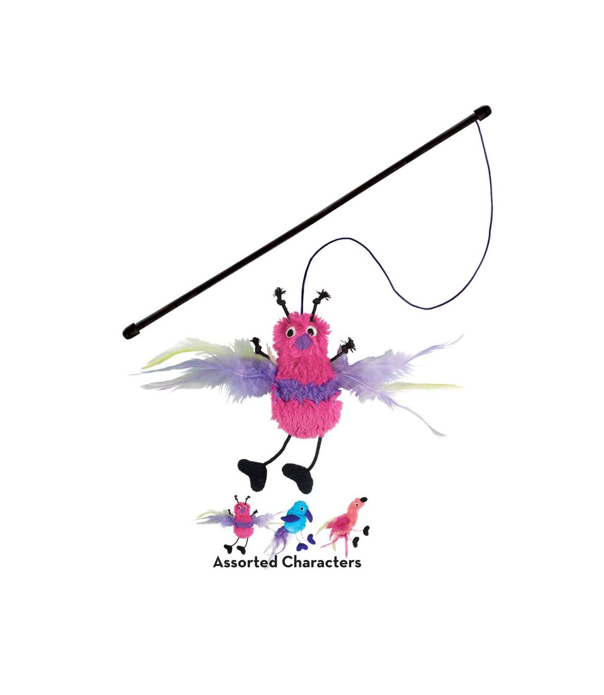 Feather Teaser Kong Cat