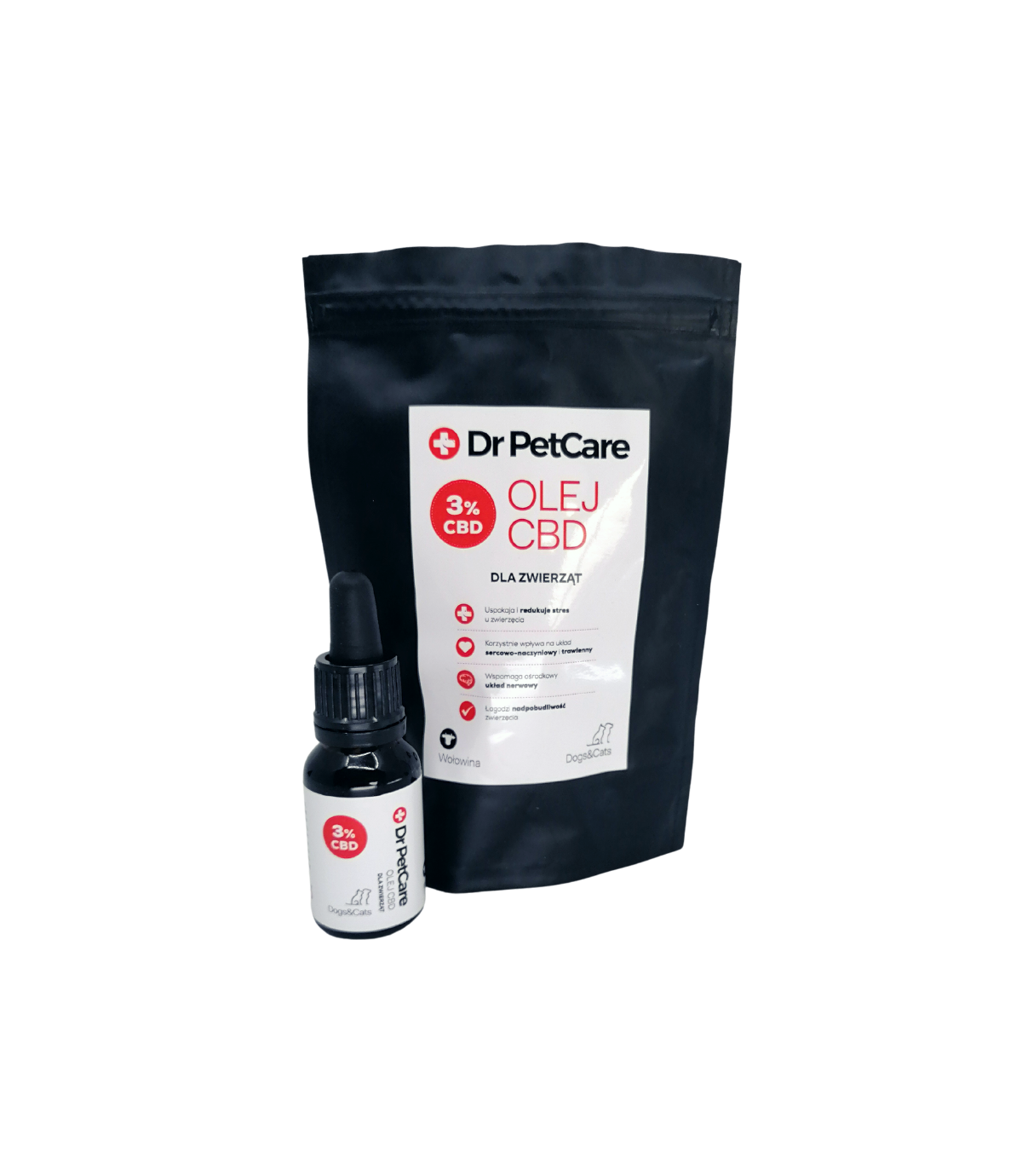 Dr Petcare Olejek CBD 3% wołowina 15ml