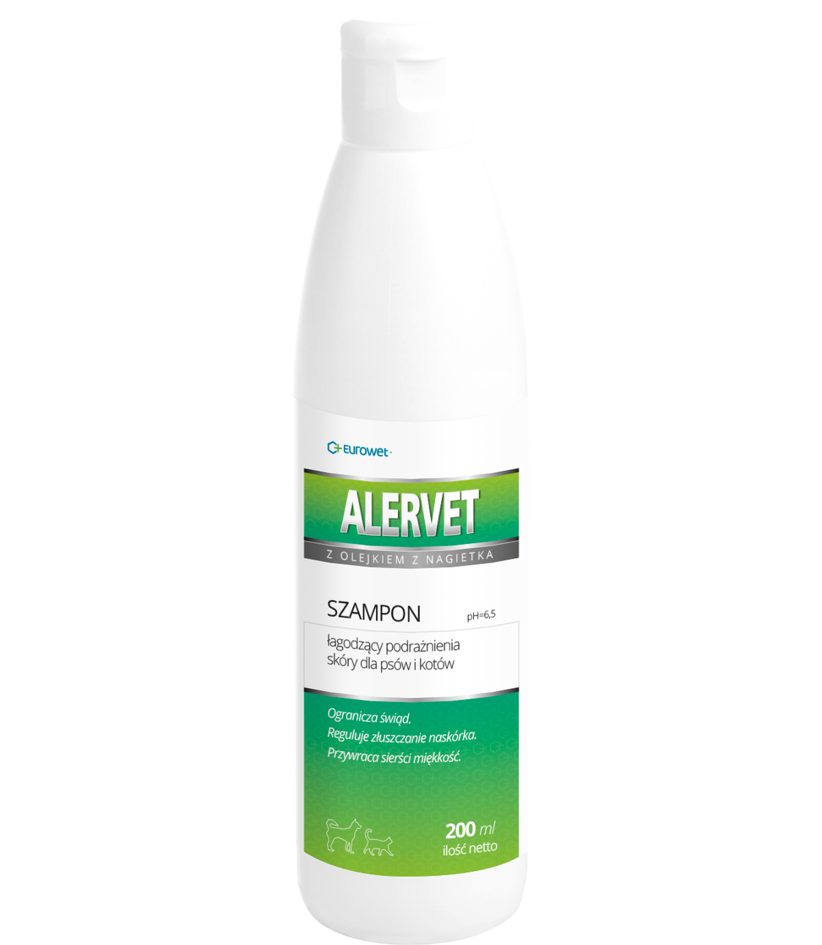 Alervet - Szampon łagodzący podrażnienia - 200ml