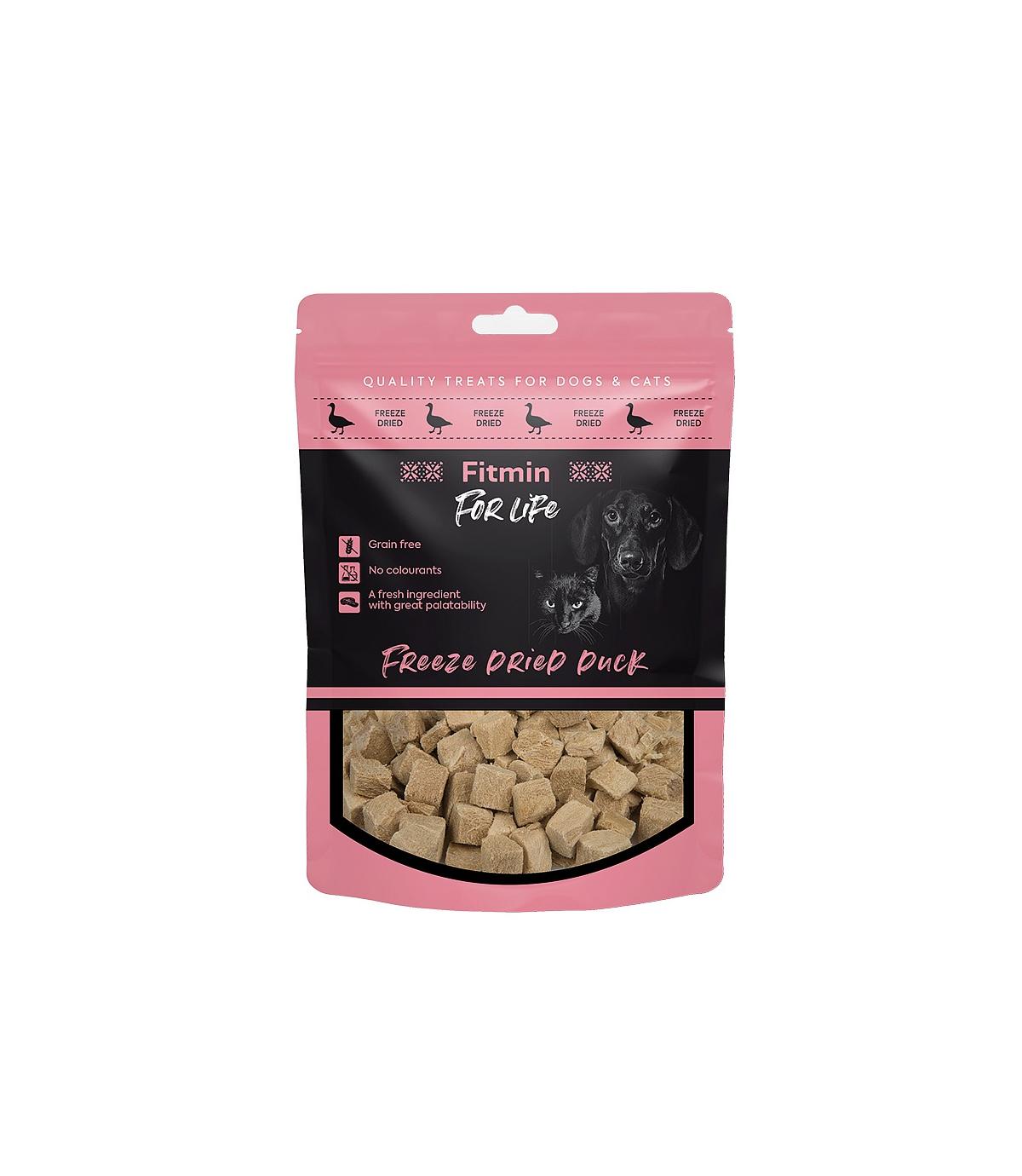 Fitmin For Life Dog & Cat Freeze Dried Duck 30g