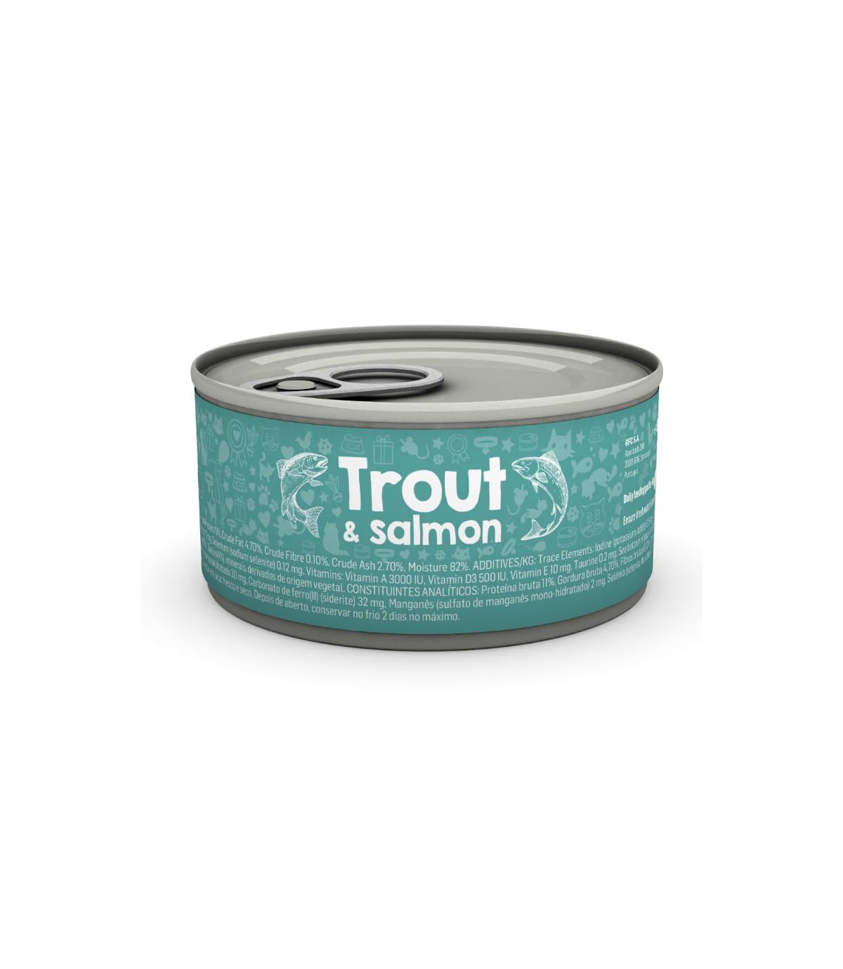 Naturea Trout and Salmon 85g