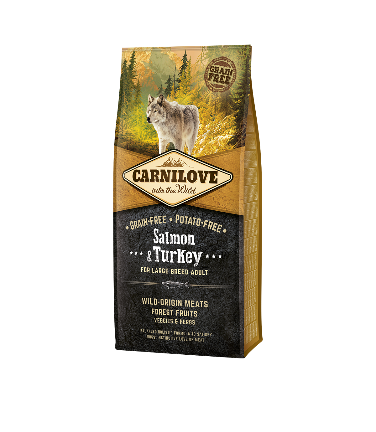 Carnilove Adult Large Salmon & Turkey - 12kg