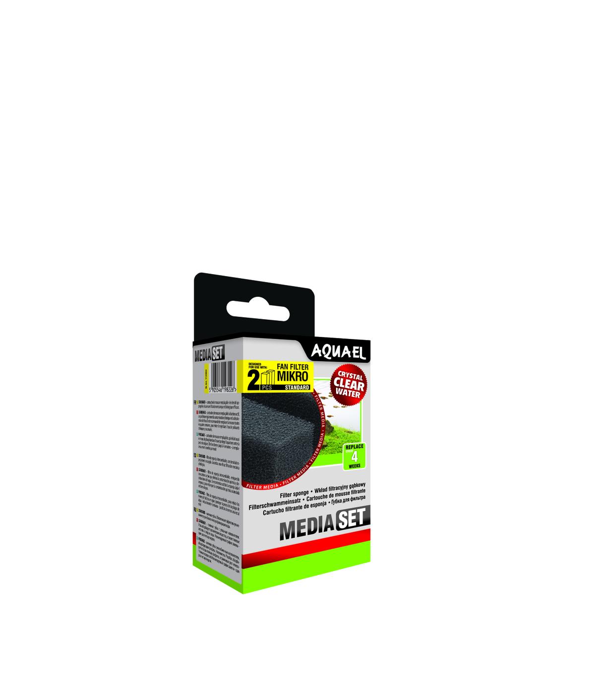 Wkład gąbkowy Fan Mikro Plus (2 sztuki)