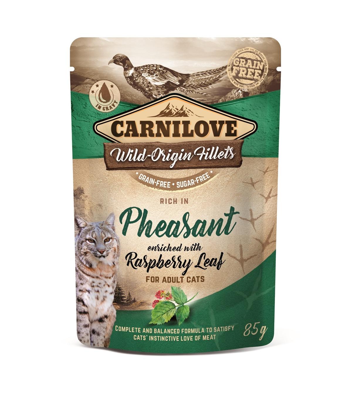 Carnilove Cat Pheasant & Raspberry Leaf Adult Cats 85g