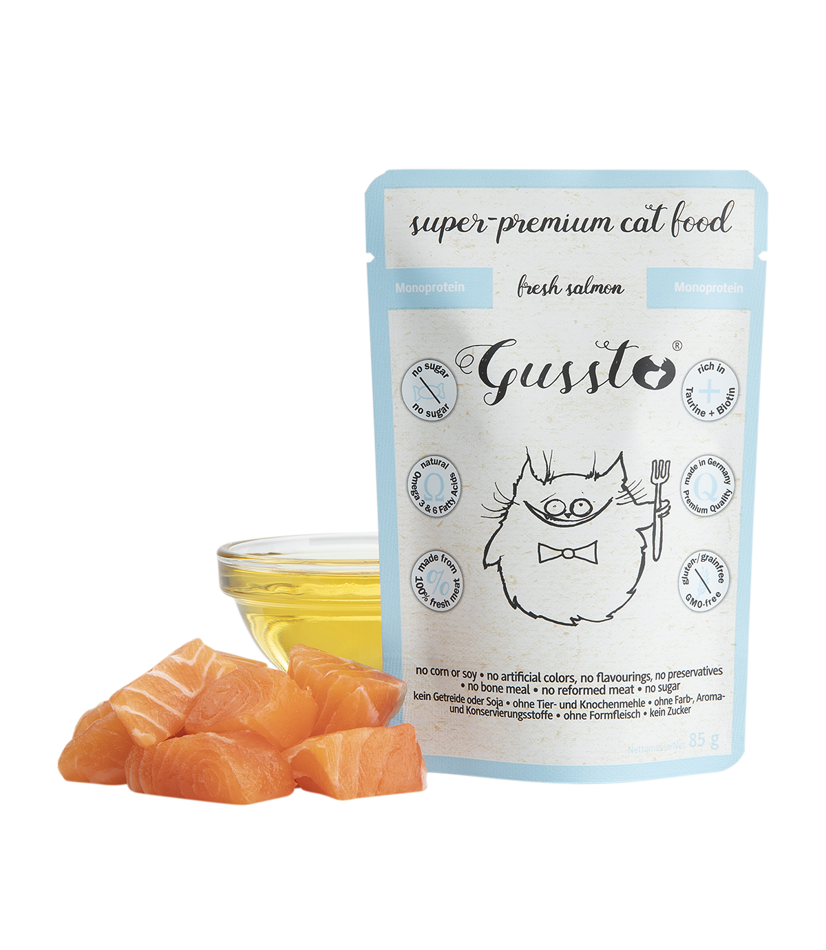 Gusstro Fresh Salmon 85g