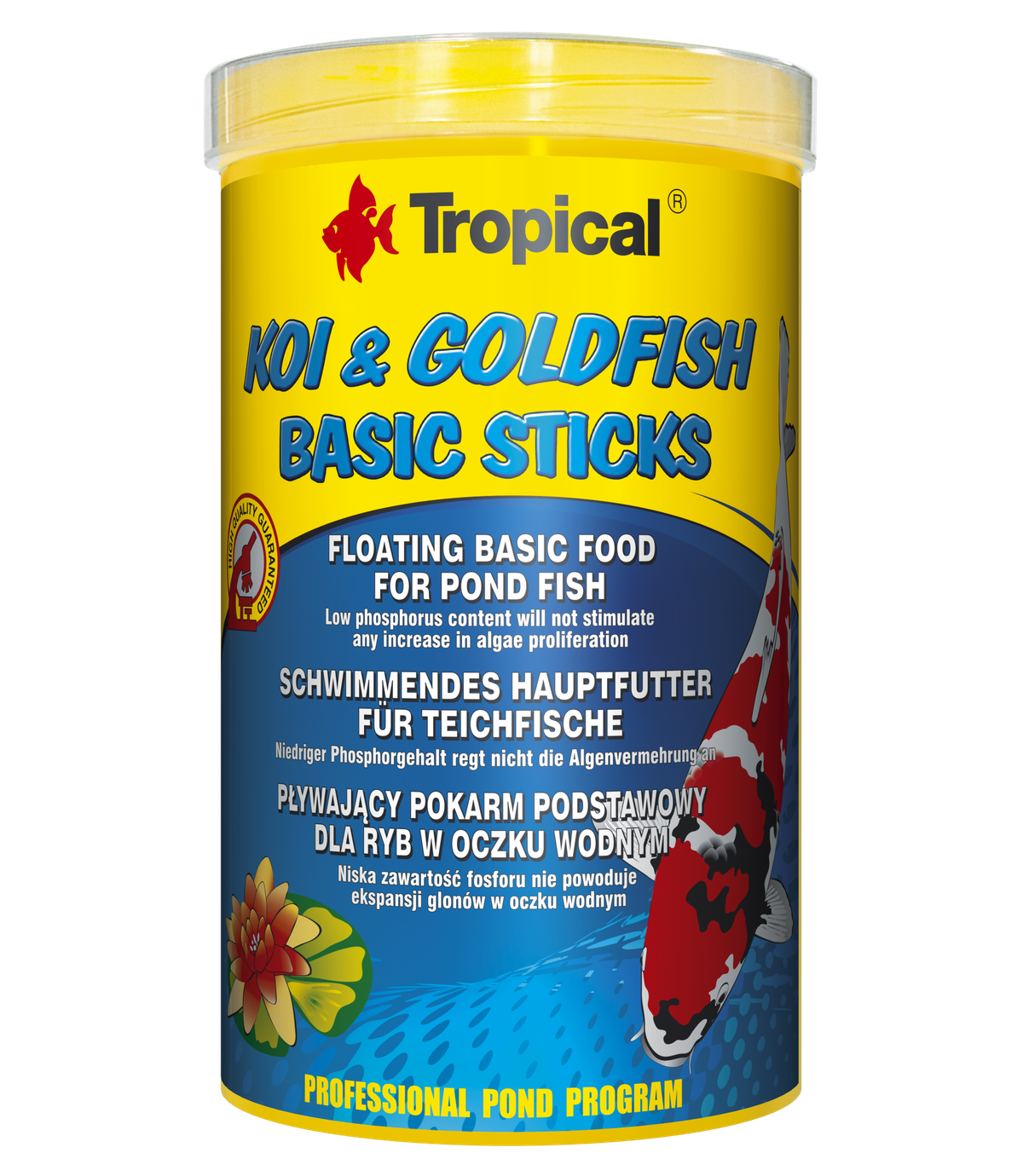 Koi & Goldfish Basic Sticks 1l worek