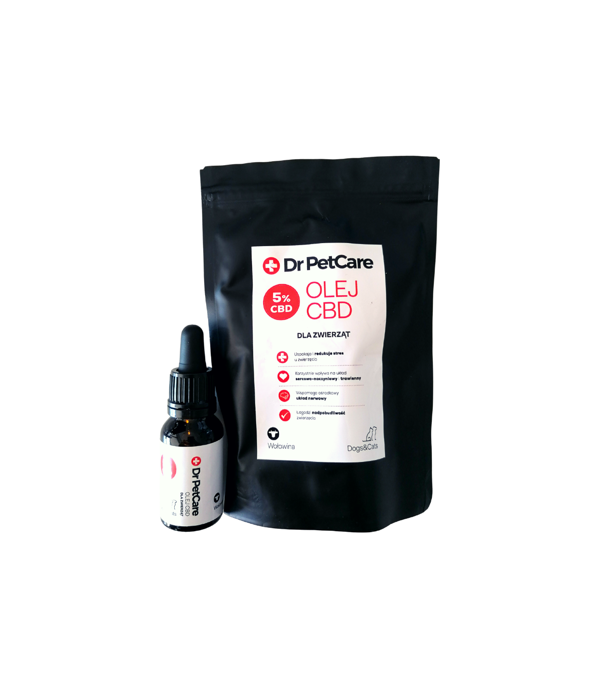Dr Petcare Olejek CBD 5% wołowina 15ml