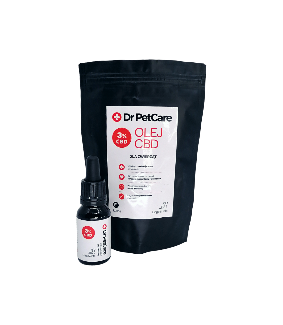 Dr Petcare Olejek CBD 3% łosoś 15ml