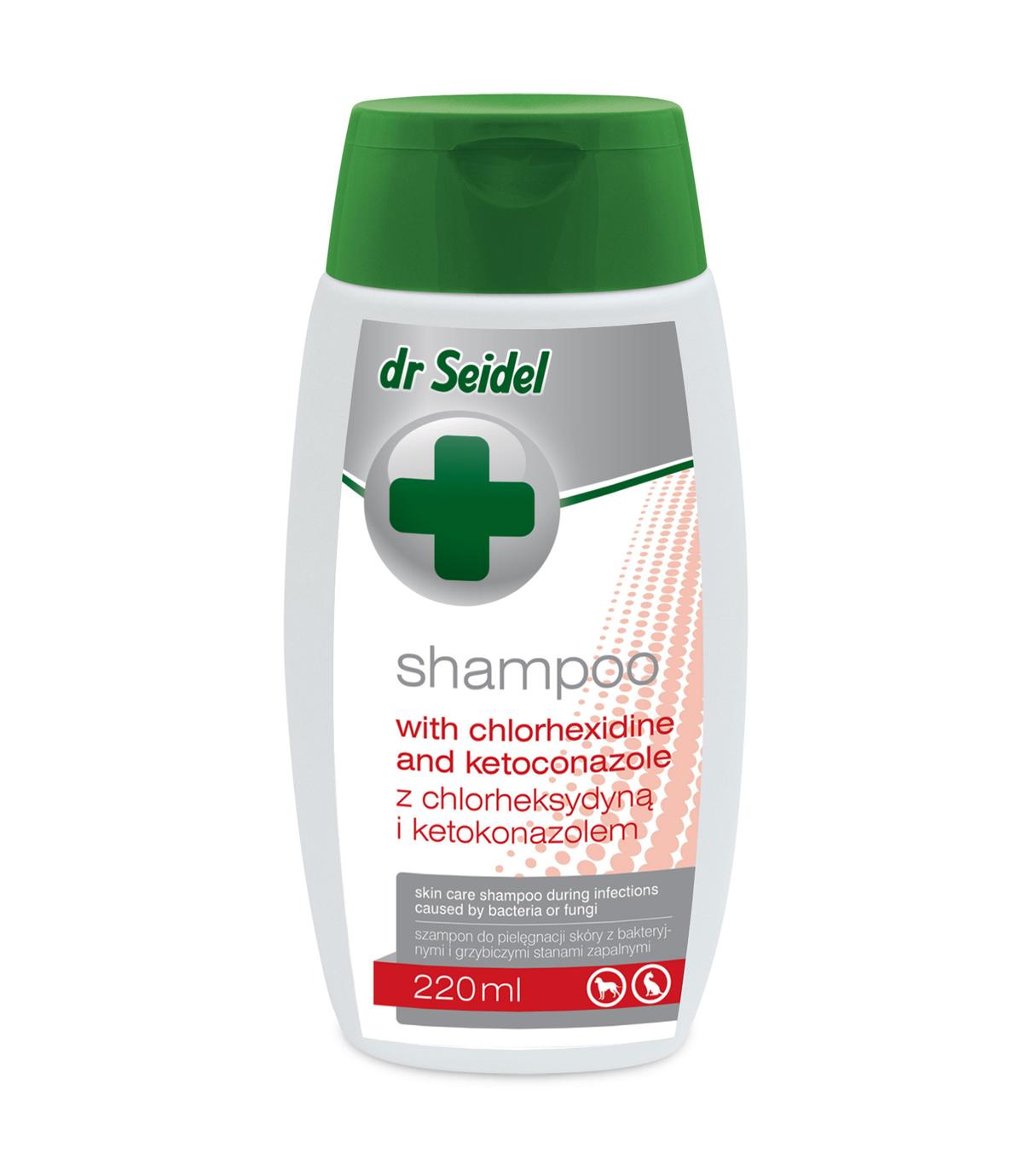 Szampon dr Seidla z chlorheksydyną i ketokonazolem - 220ml