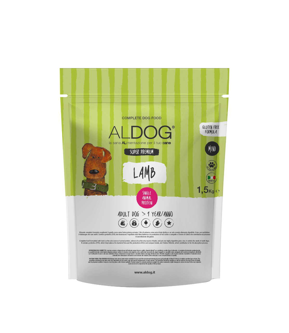 Aldog Mini Lamb 1,5kg