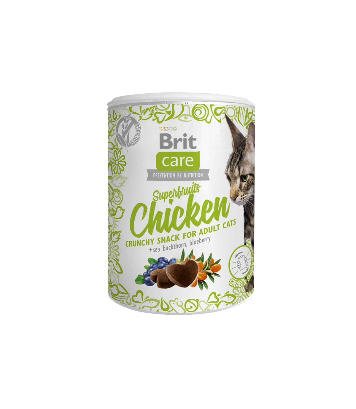 Brit Care Cat Snack Superfruits Chicken 100g