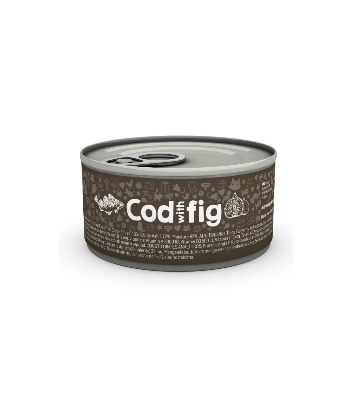 Naturea Cod with fig 85g