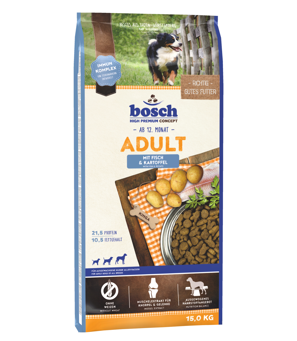 Bosch Adult Fish & Potatoes - 15kg
