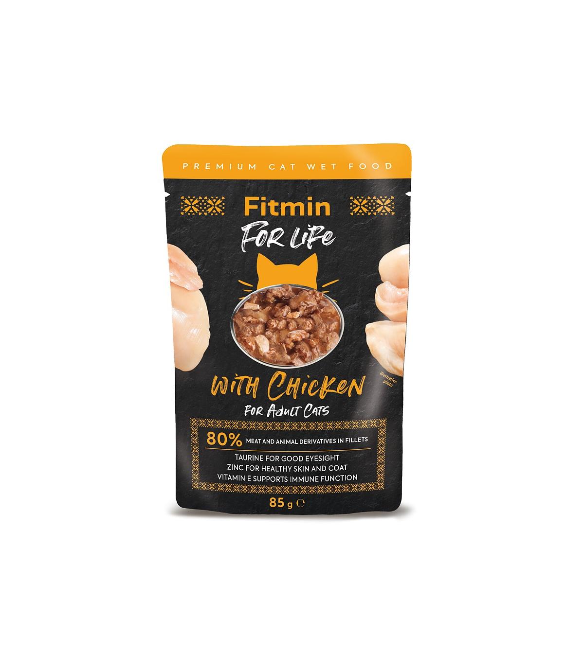 Fitmin For Life Cat Adult Chicken 85g