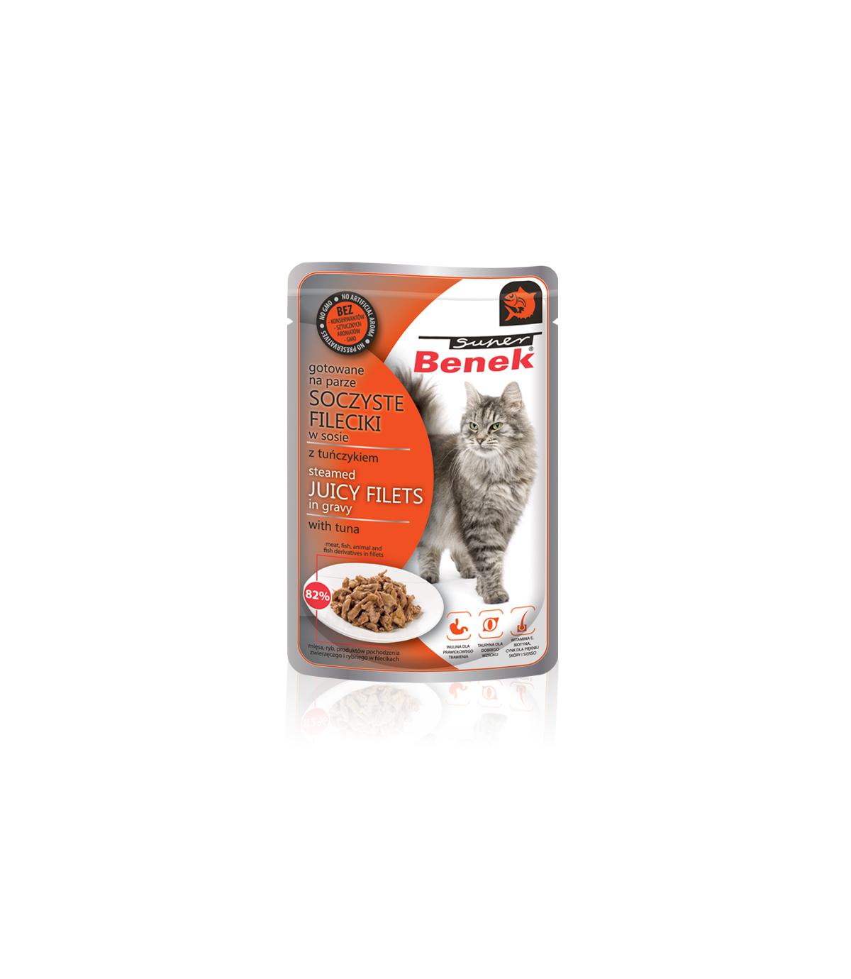 Super Benek Fileciki w sosie 85g