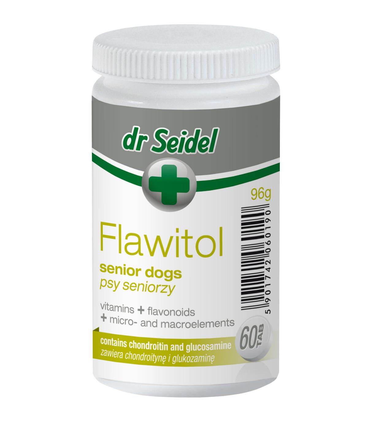 Flawitol dla psów seniorów - 60 tabletek