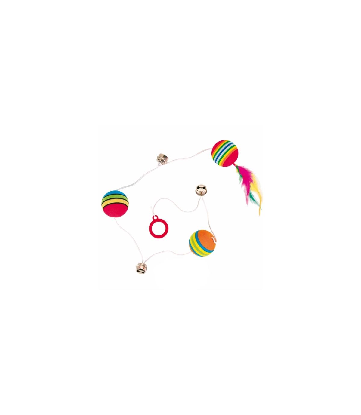 Piłki na gumce - 3,5cm/80cm