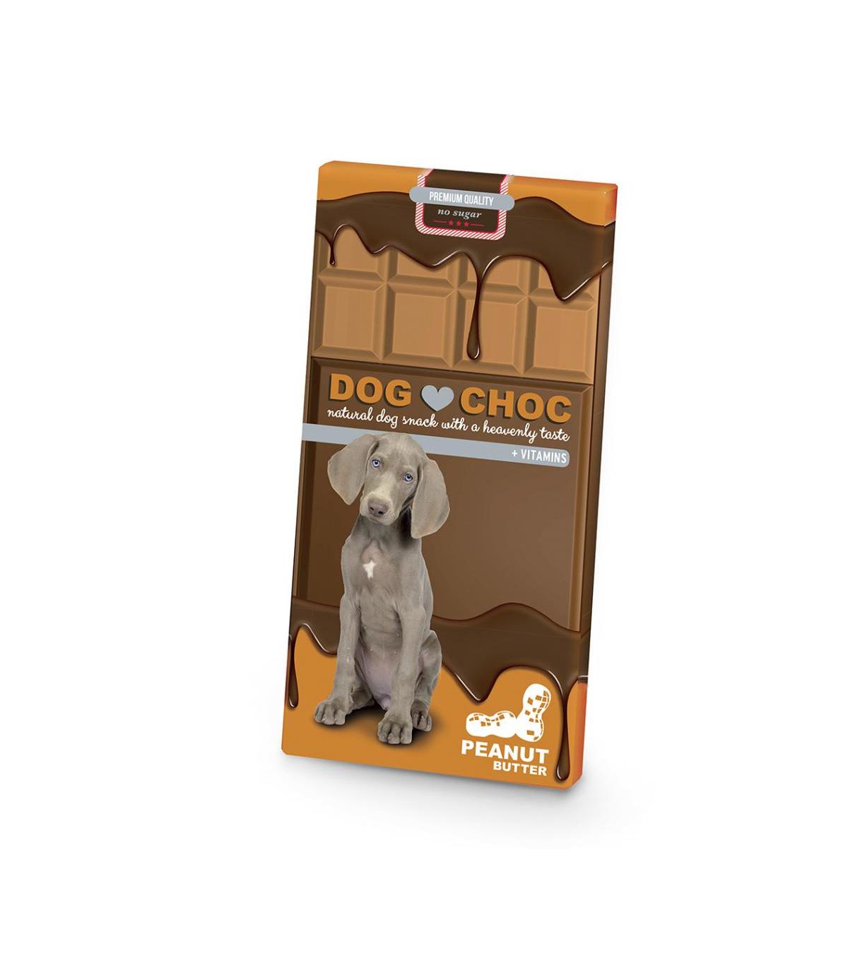 Czekolada z masłem orzechowym dla psów 100g