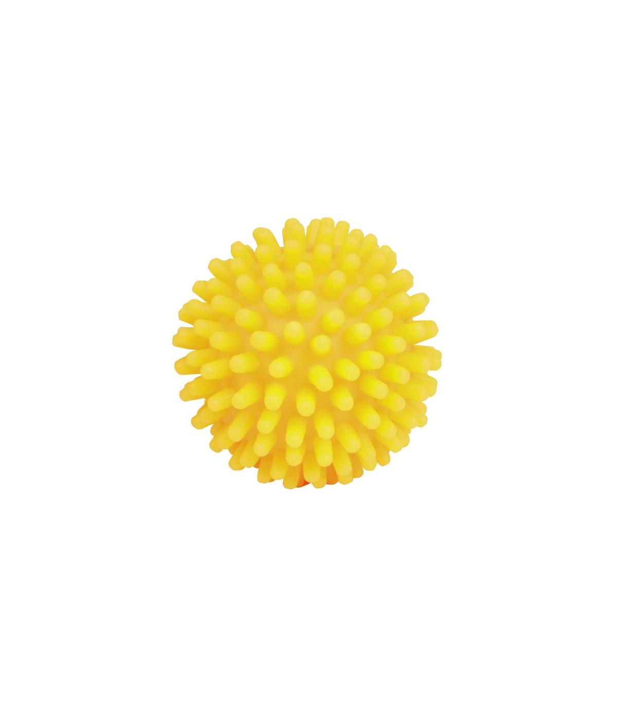 Piłka jeżowa winylowa - 10cm - piszcząca