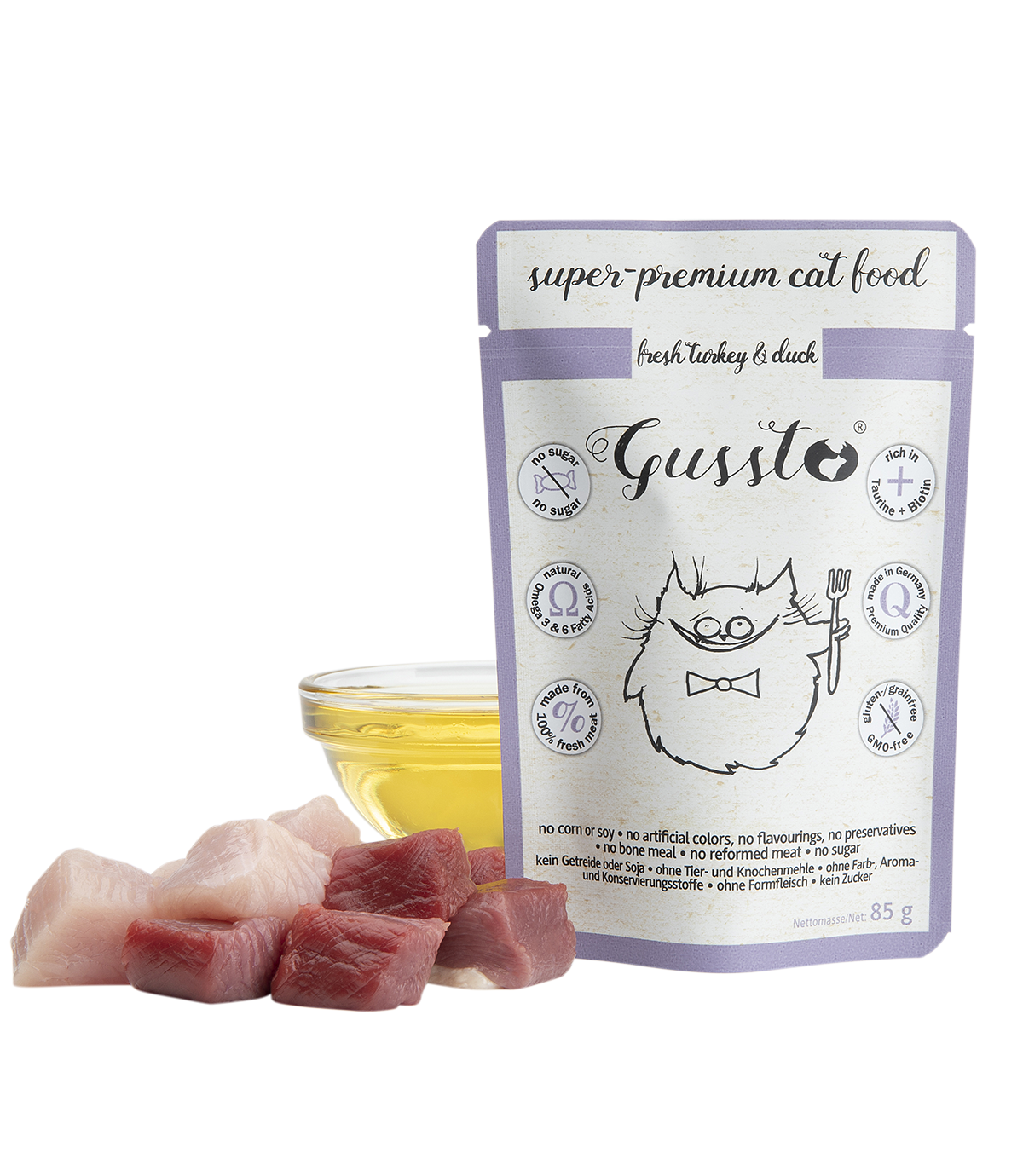 Gusstro Fresh Turkey & Duck 85g