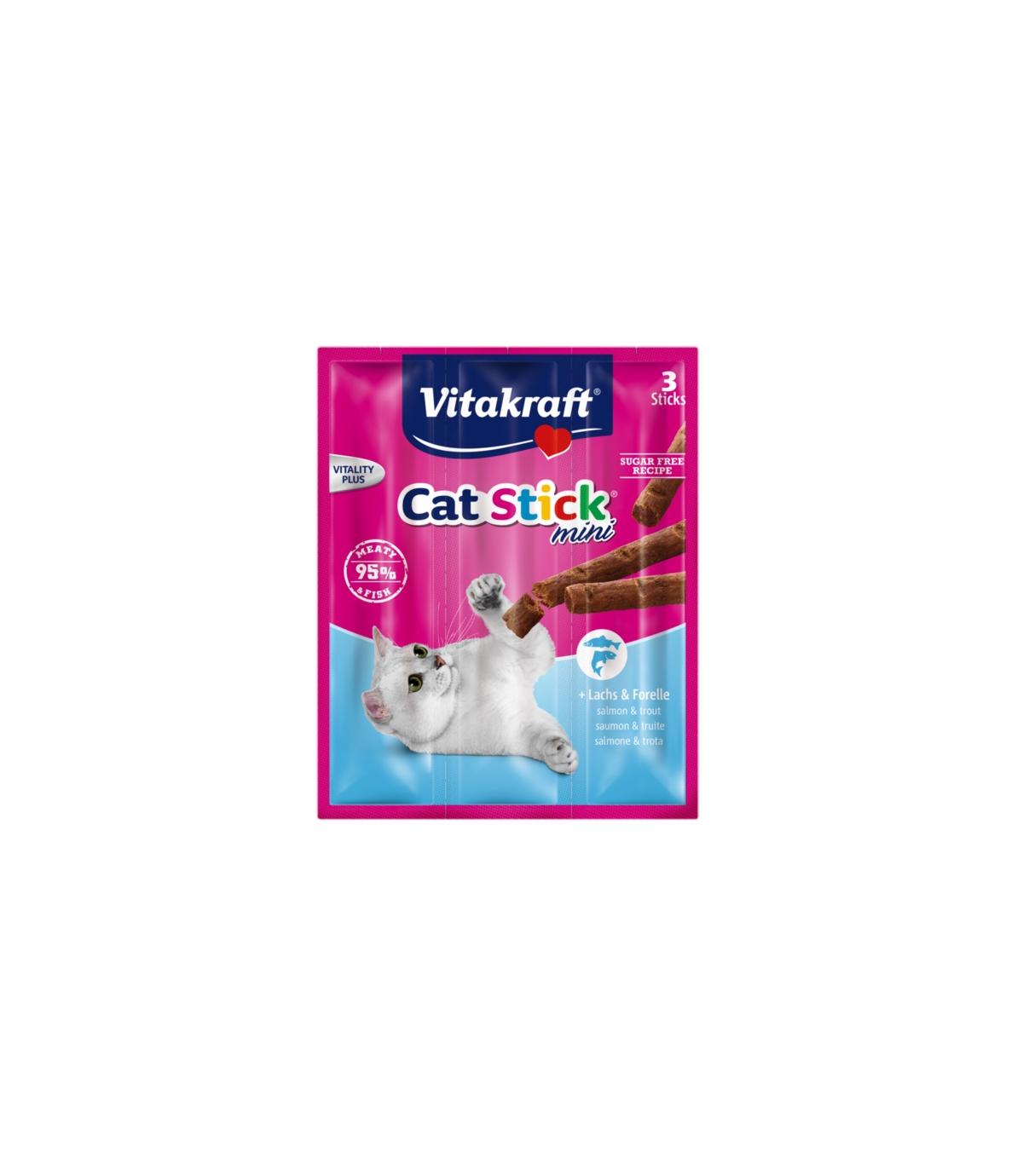 Vitakraft Cat-Stick Mini - Łosoś & Pstrąg