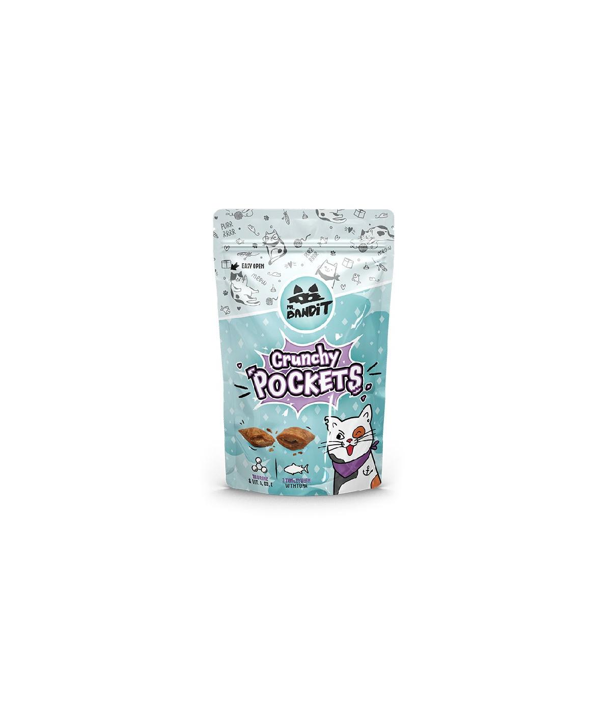 Mr.Bandit Crunchy Pockets Tuńczyk 40g