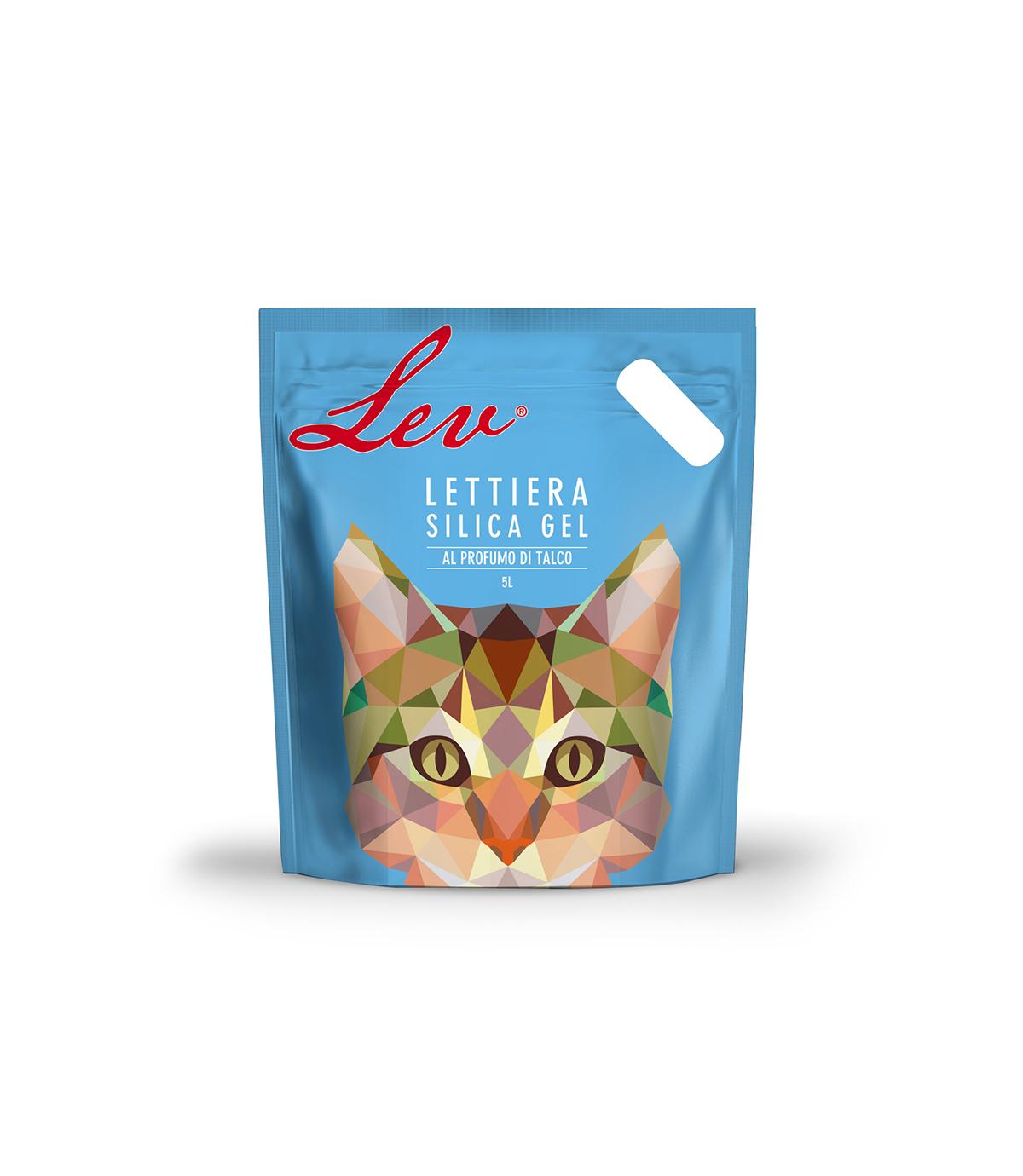 Żwirek silikonowy LEV 5l pudrowy