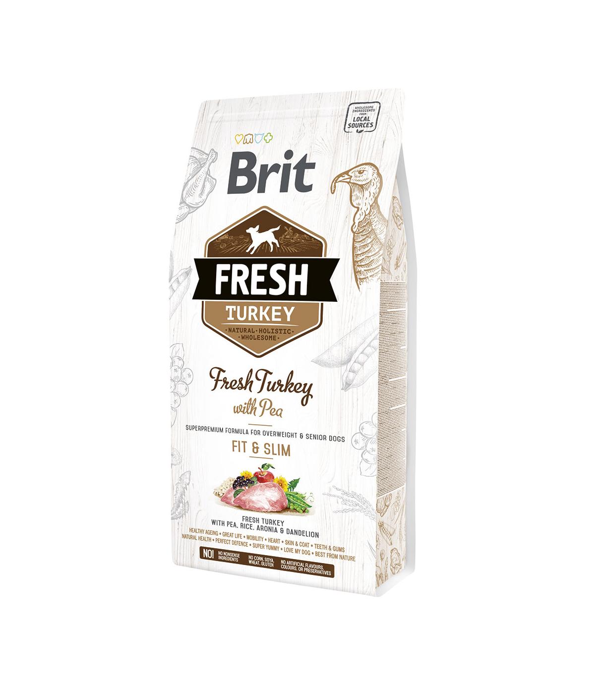 Brit Fresh Fit & Slim Turkey & Pea - 2,5kg