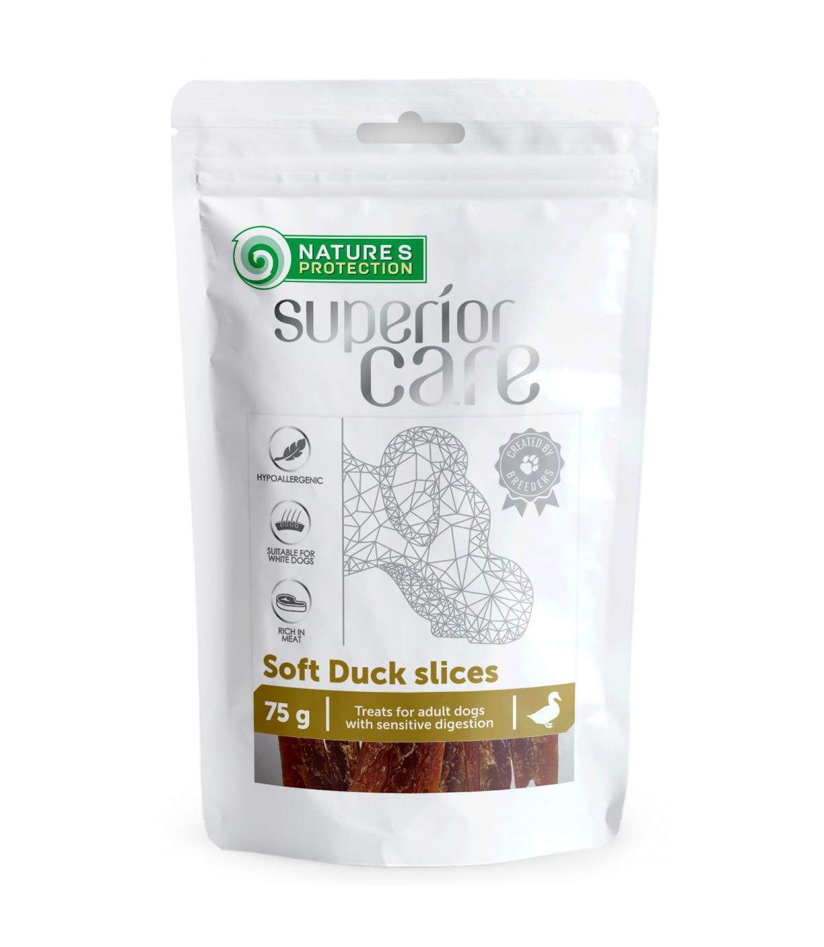 Nature's Protection Superior Care Soft Duck Slices 75g