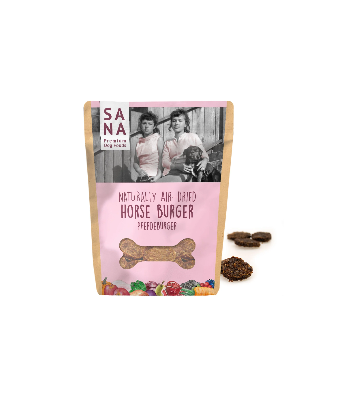SANADog Horse Burger 100g