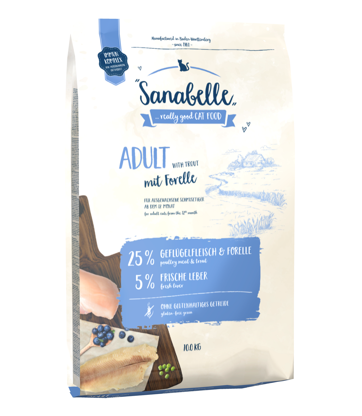 Sanabelle Adult Pstrąg 10kg