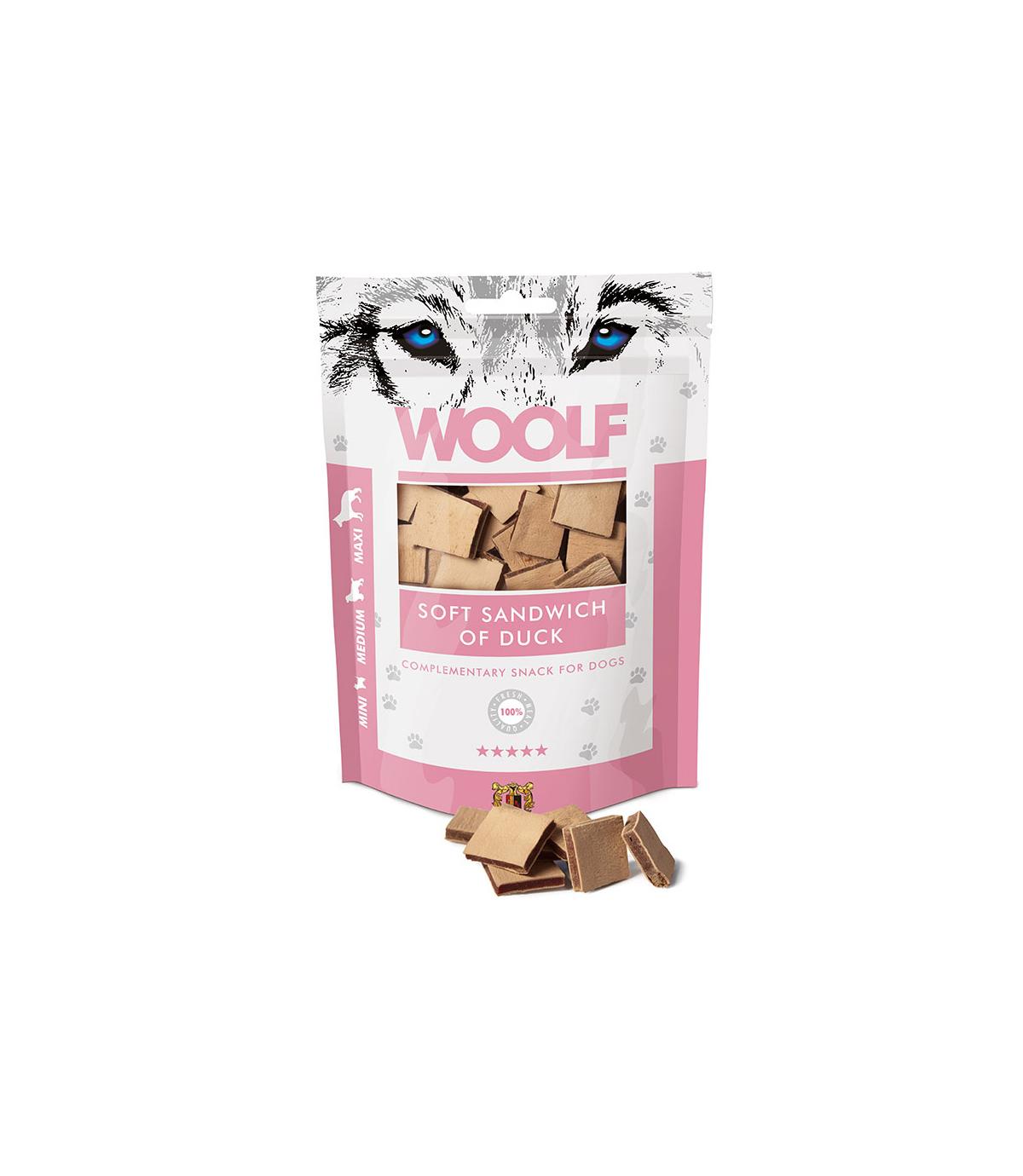 Woolf Soft Sandwich of Duck 100g
