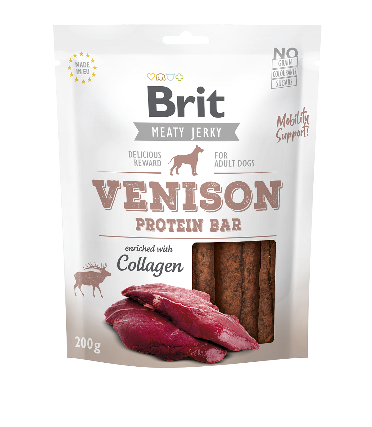 Brit Venison Protein Bar 200g