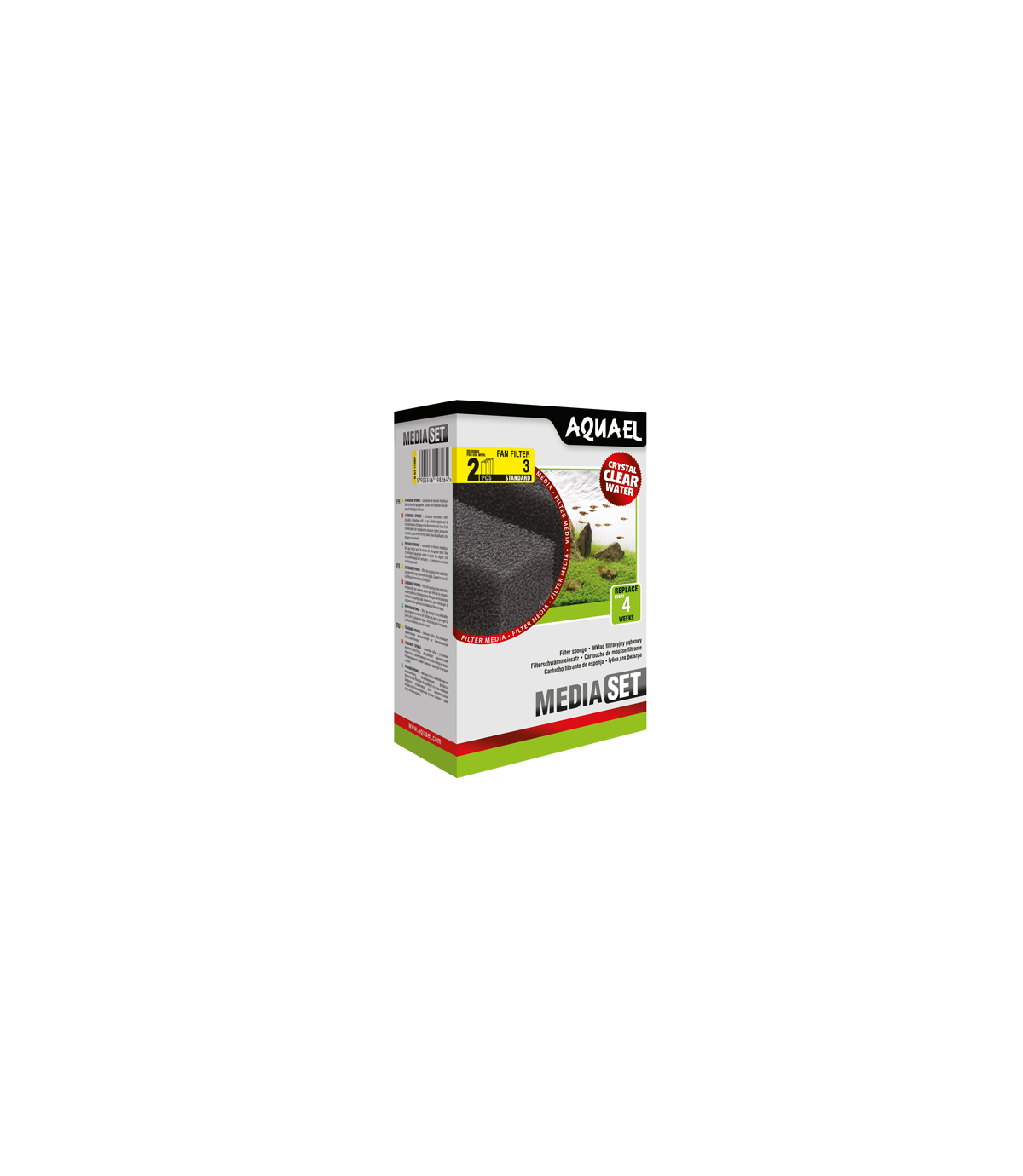 Wkład gąbkowy Fan 3 Plus (2 sztuki)