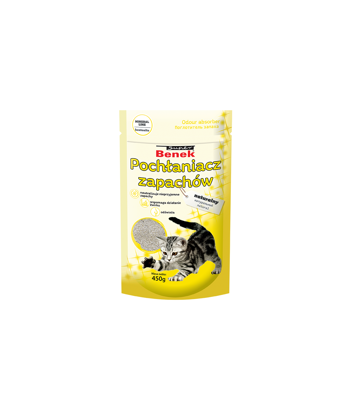 Benek Pochłaniacz zapachów Naturalny - 450g