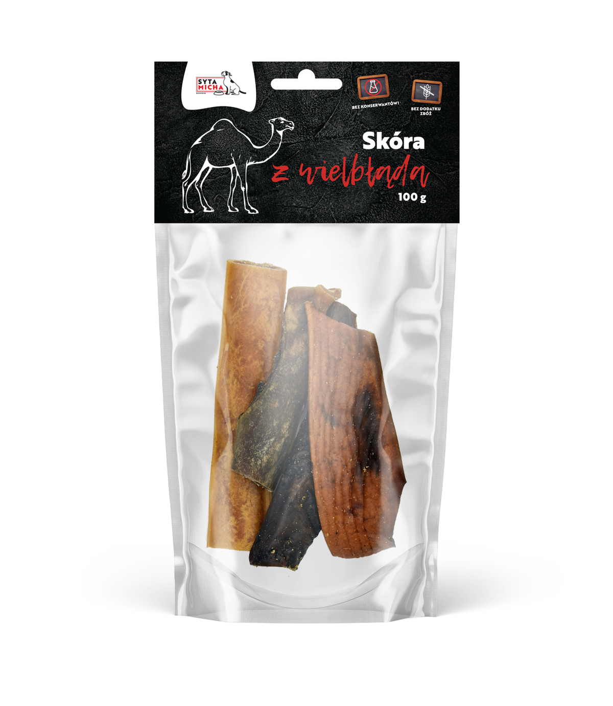 Suszona skóra z wielbłąda 100g