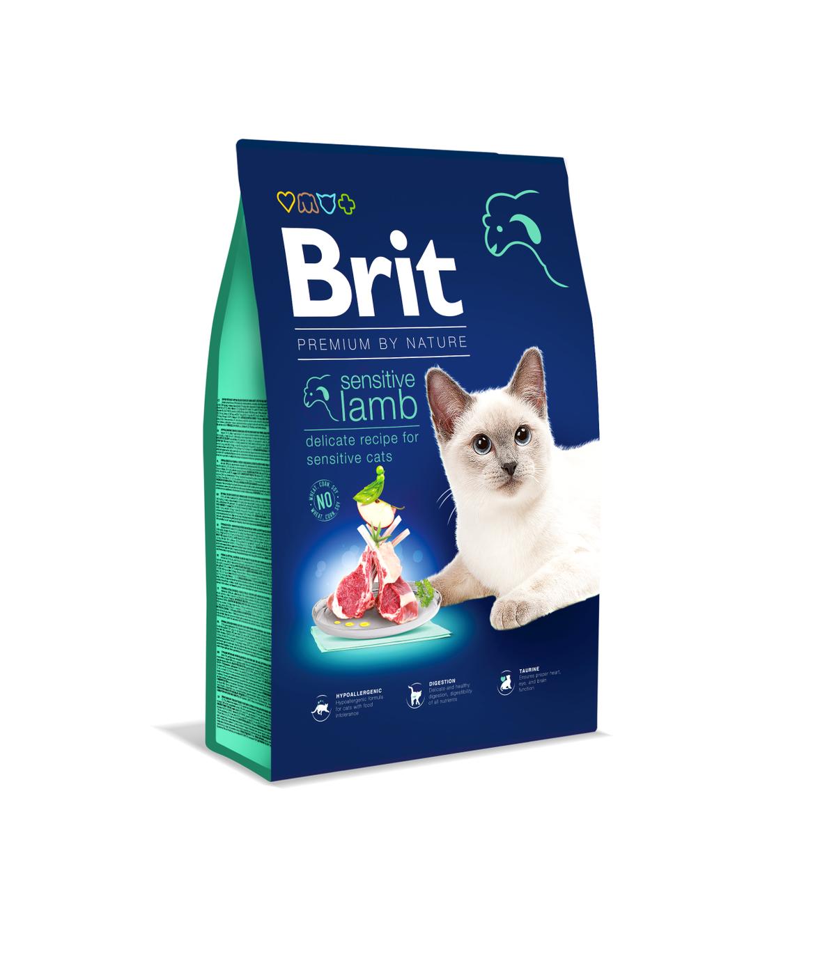 Brit Premium Cat Sensitive Lamb 1,5kg