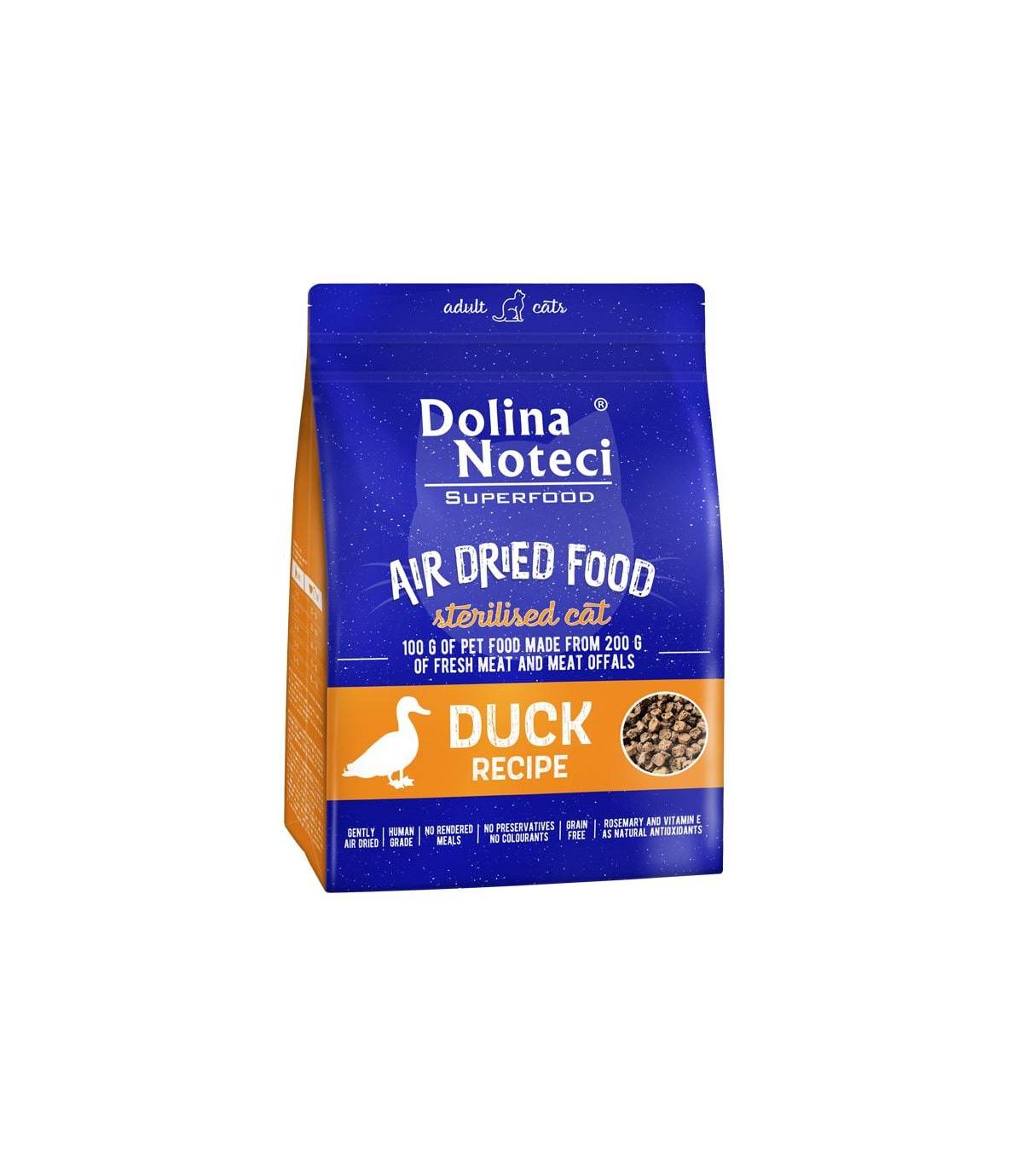 Dolina Noteci Superfood Sterilised Cat Duck Recipe 1kg