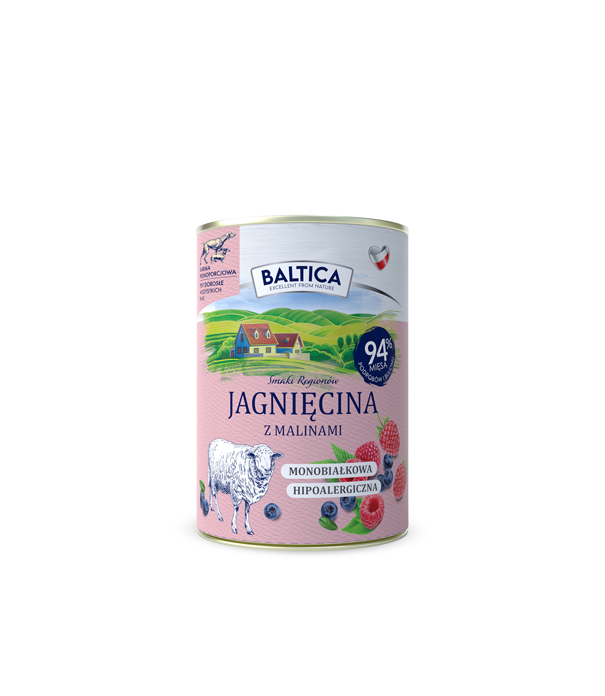 Baltica Jagnięcina z malinami 400g