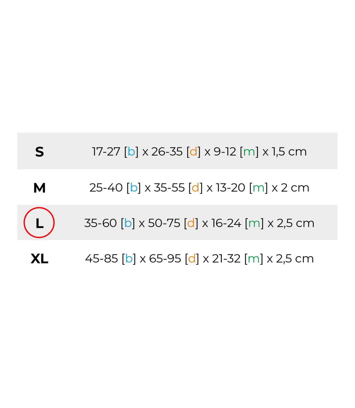 Szelki regulowane BeHappy L